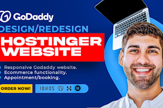 build hostinger website redesign hostinger design wordpress bluehost ionos