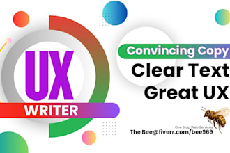 write clear UI UX text for your website or mobile app