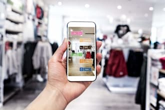 develop ar app, face recognition app, scanning app, clothing virtual try on app