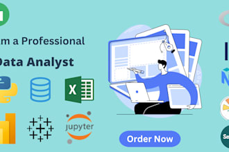 data analysis, data science projects tasks, machine learning