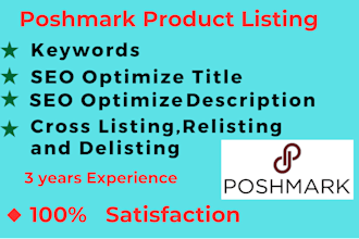 do product upload on poshmark