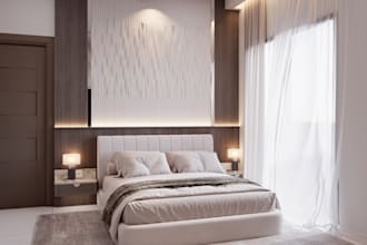 create 3d rendering for the interior of your bedroom
