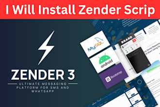 install zender SMS gateway script