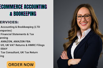expert ecommerce accounting , ebay amazon bookkeeping, quickbooks vat returns