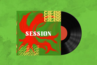 design custom art for your edm album in 24 hours