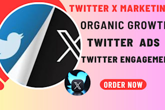 grow twitter x marketing to get organic growth and engagement telegram promotion