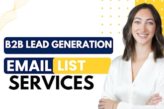 build verified email list for any business, niche targeted email