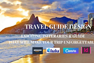 write design travel guide tour trip travel budget planner travel itinerary tour