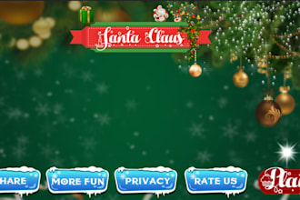 design professional 2d mobile game UI in photoshop