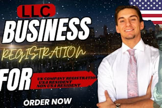 do US llc business registration, ein, UK company registration USA llc formation
