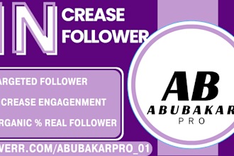 be instagram social media manager for organic page increase follower growth
