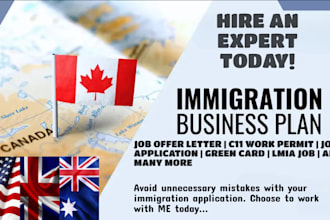 secure job application ict work permit visa offer letter c11 lmia business plan