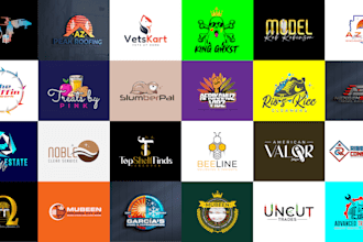 design eye catching, creative, clothing, typography and hq company logo