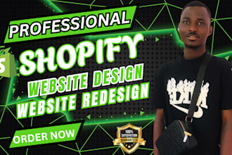 do shopify website design, shopify dropshipping store, shopify redesign store