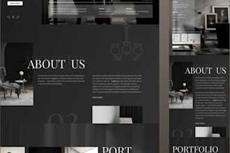 design interior design website, architecture website, home decor website