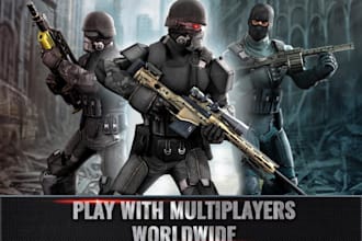 develop multiplayer game, single player, shooting game, fighting game