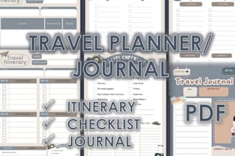 build seifcare journal, checklist, pricelist, layout journal, and letterhead