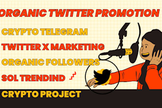 massive crypto pump crypto twitter x marketing sol trending organic fast growth