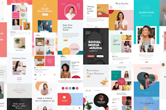 design posts, templates and recreate designs or documens