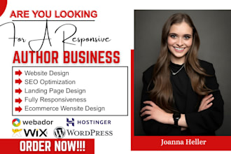 update or clone webador hostinger wordpress wix business author website redesign