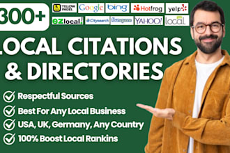 boost local business rankings with top 300 USA uae UK citations