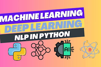 do machine learning, deep learning, federated learning nlp python