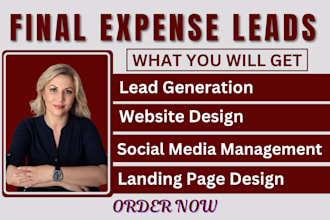 generate final expense leads final expense website sales funnel