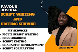 be script proofreader script editor format movie script screenplay writer