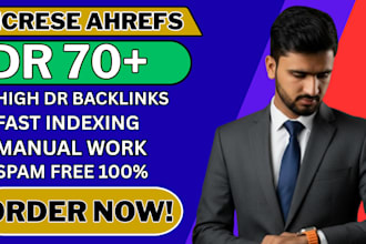 incrrease domain rating dr50 dr70 ahrefs dr