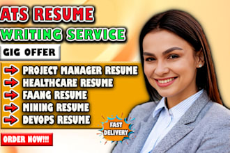 create project manager resume, healthcare resume, teacher resume, faang resume