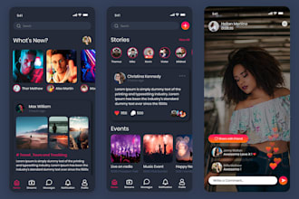create live streaming app, video streaming website, music streaming app