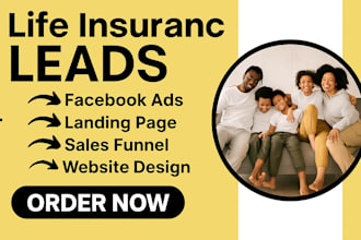 generate life insurance leads, agencybloc, insurance website insurance funnel
