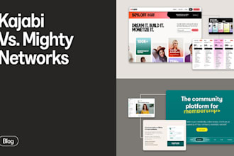 build and manage membership sites on mighty networks wix kajabi and circle  so