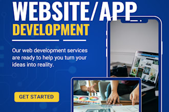 build rebuild optimize your website, for frontend backend full stack development