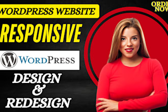 wordpress website design wordpress website redesign online store landing page
