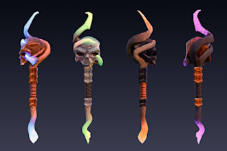 create a stylized 3d item for you