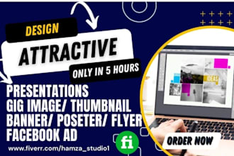 design professional powerpoint presentations youtube thumbnail gig images flyer