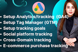 setup google analytics 4, ga4 ecommerce tracking, ga4 server side tracking, GTM
