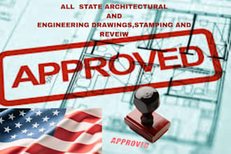2d architectural engineering drawing review pe mep floor plan stamp city permit
