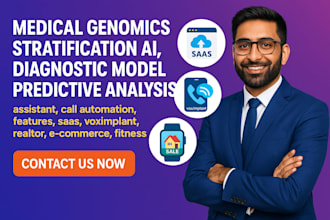 build medical genomics stratification ai, diagnostic model predictive analysis