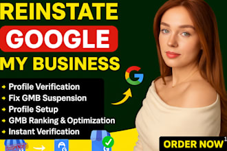 setup reinstate suspended gmb google my business profile verification listing
