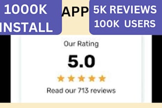 guarantee mobile app install, ios install, app android review,mobile app install
