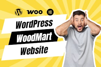 build responsive online store ecommerce website with woodmart theme