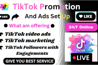 do super fast tiktok promotion video