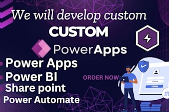develop custom powerapps, power automate, n8n workflow, CRM, for your business
