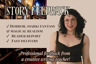 help strenghten your short story with professional feedback