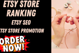 do etsy SEO to rank listings on page 1 and boost sales