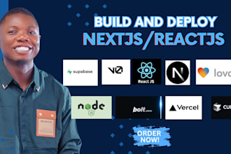 build reshadcn ui, supabaseact next js using bolt, lovable, v0, cursor ai,