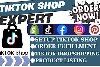 setup tiktok shop, facebook shop tiktok shop order fulfillment, fix tiktok shop