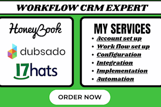 do honeybook brochure honeybook workflows 17hats dubsado